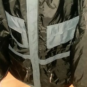 PellePelle Men's XL navy blue coat